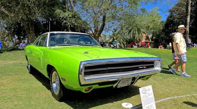 1970 Dodge Charger R/T at the 2015 Boca Raton Concours