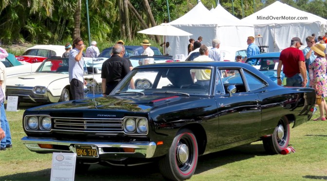 1969 Plymouth Hemi Roadrunner at the 2015 Boca Raton Concours