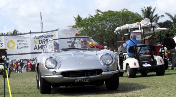 Ferrari 275 NART Spyder at the 2015 Boca Raton Concours
