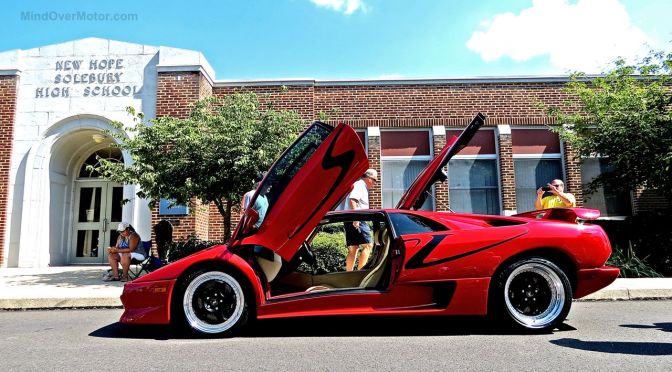 Minty Fresh Lamborghini Diablo SV at the New Hope Auto Show