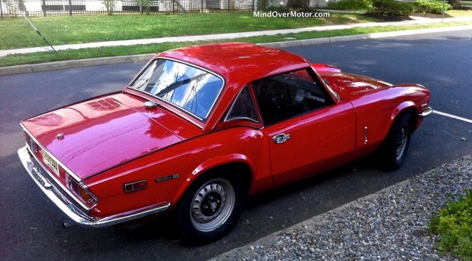 Triumph Spitfire spotted in Princeton, NJ