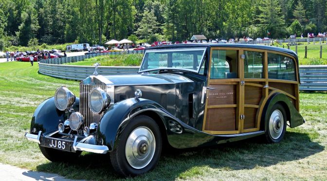 If you’re gonna have a woody, why not make it a Rolls?