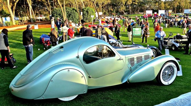 The Magnificent Bugatti Type 57 Aerolithe at Amelia Island