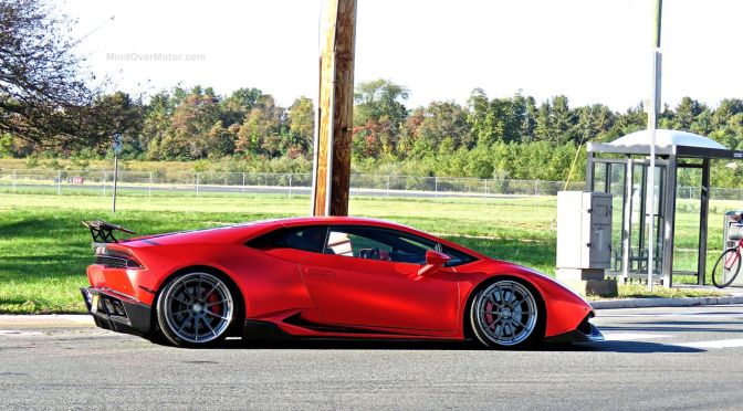 Modified Lamborghini Huracan at First Class Fitment