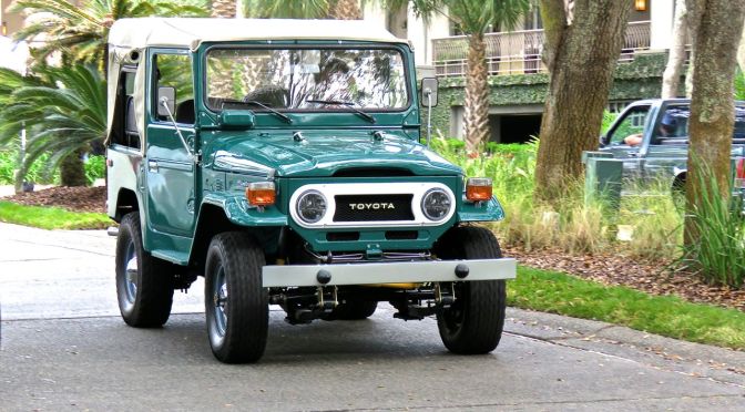 Classic Toyota FJ40 Spotted at Amelia Island
