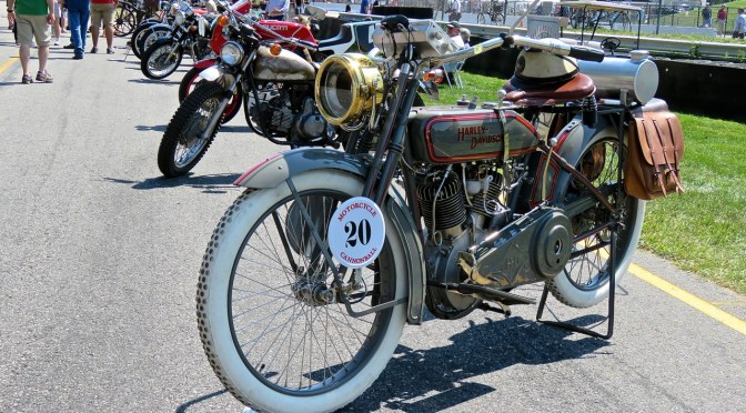 1916 Harley-Davidson 16F at Lime Rock