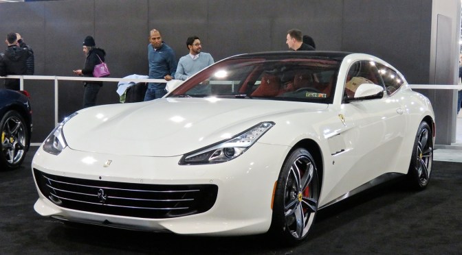 I saw my first Ferrari GTC4Lusso in Philly