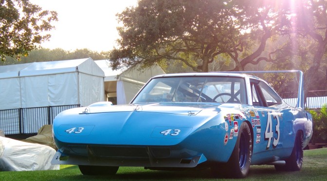 The Sun Gleams Down Upon Richard Petty’s #43 Plymouth Superbird