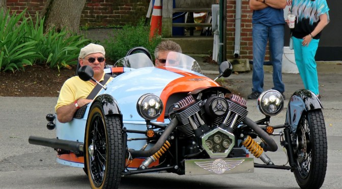 I loved the shift knob on this Morgan 3 Wheeler