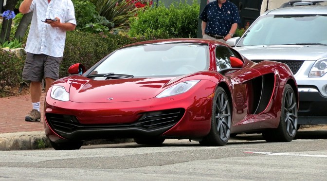 McLaren 12C Spider Spotted in Carmel, CA