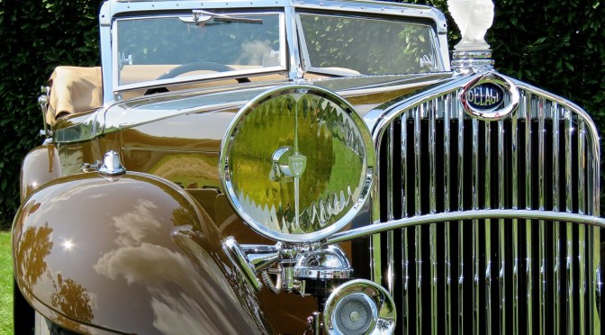 This spectacular 1934 Delage D8S Cabriolet is one of the most elegant French cars I’ve ever seen