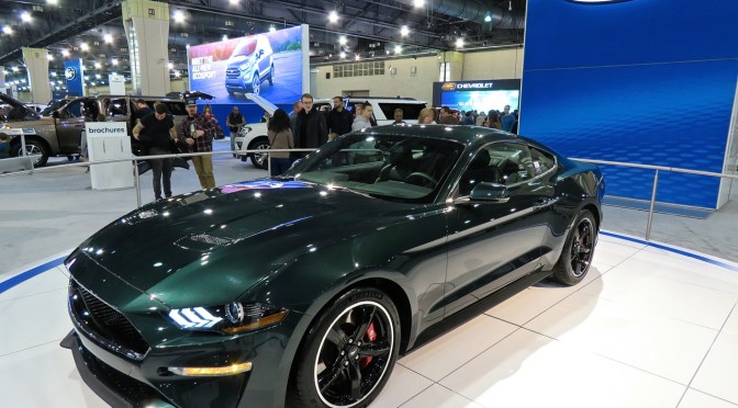 The New Bullitt Mustang at the Philly Auto Show