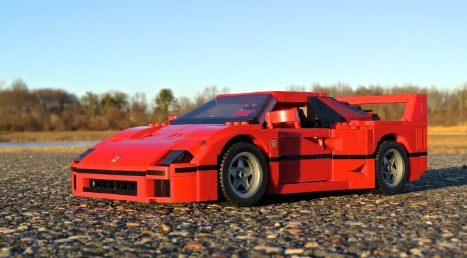 I’ve finished my LEGO Ferrari F40