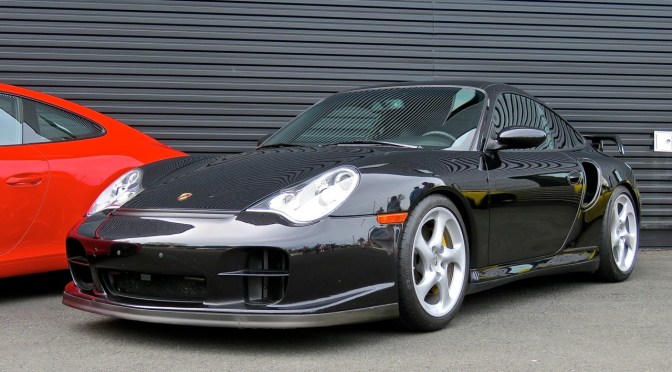 Porsche 996 GT2 at Cars and Coffee Porsche of Princeton