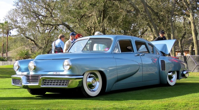 Slammed Tucker at Cars and Coffee Amelia Island