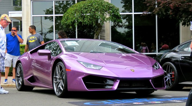 The Other Purple Lamborghini at Concorso Ferrari