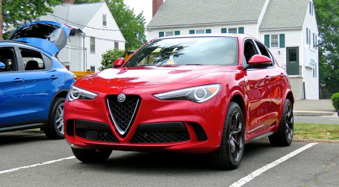 Alfa Romeo Stelvio Quadrifoglio at Concorso Ferrari
