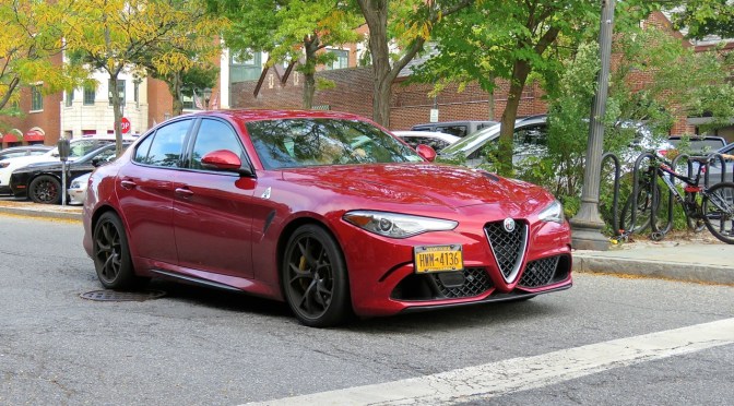 Alfa Giulia QV Spotted in Scarsdale, NY