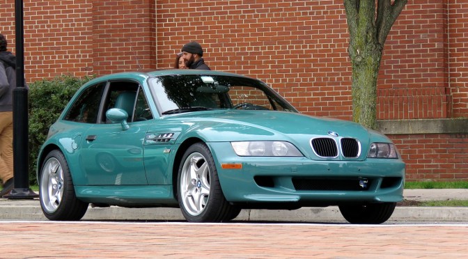 A very rare Evergreen BMW M Coupe at Radwood Philly