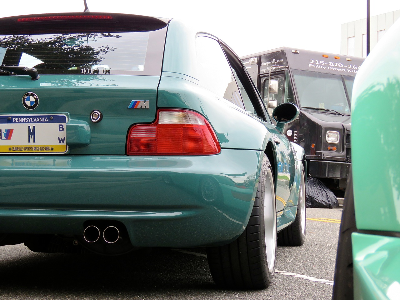 A very rare Evergreen BMW M Coupe at Radwood Philly | Mind Over Motor