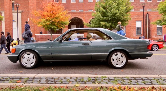 C126 Mercedes-Benz 560 SEC at Radwood Philly