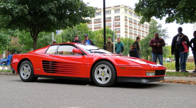 Ferrari Testarossa at Radwood Philly