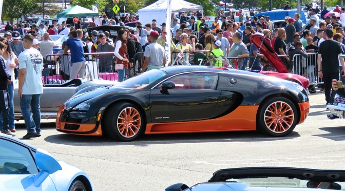 Bugatti Veyron Super Sport World Record Edition at Cars and Caffe