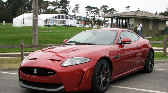 Driving my first modern Jag