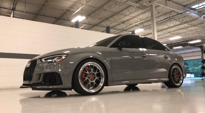 Driving the Audi RS 3